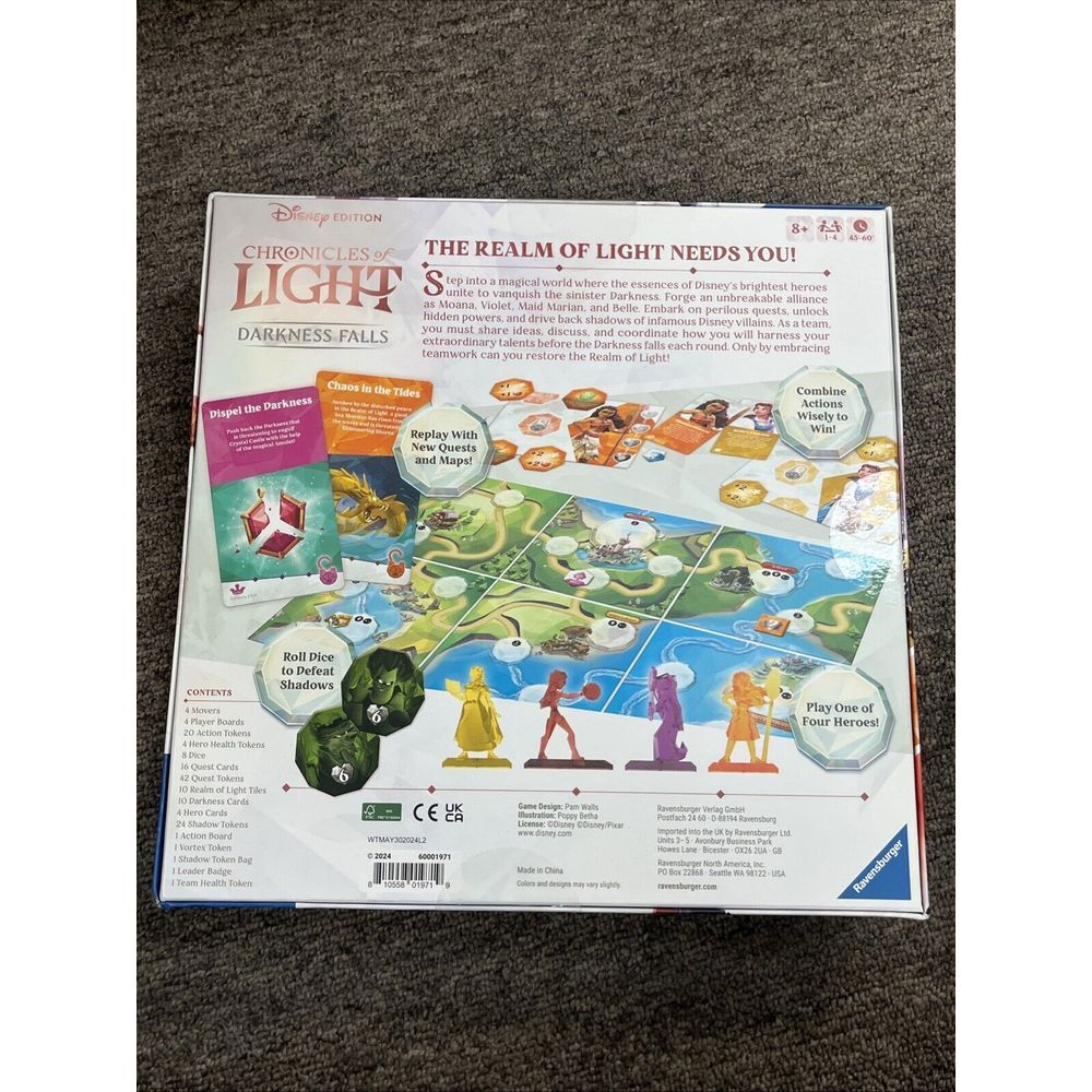 Chronicles of Light: Darkness Falls (Disney Edition) NEW/ Sealed Ravensburger - Picture 2 of 2